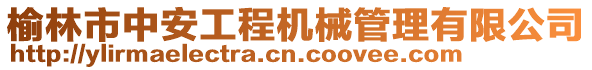 榆林市中安工程機械管理有限公司