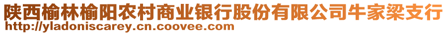 陜西榆林榆陽(yáng)農(nóng)村商業(yè)銀行股份有限公司牛家梁支行