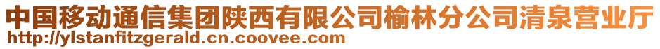 中國移動通信集團陜西有限公司榆林分公司清泉營業(yè)廳