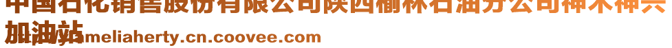 中國石化銷售股份有限公司陜西榆林石油分公司神木神興
加油站