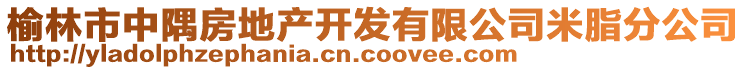 榆林市中隅房地產開發(fā)有限公司米脂分公司