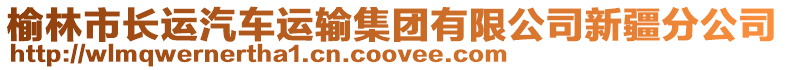 榆林市長運(yùn)汽車運(yùn)輸集團(tuán)有限公司新疆分公司