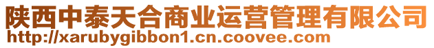 陜西中泰天合商業(yè)運(yùn)營(yíng)管理有限公司