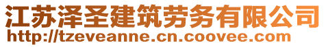 江蘇澤圣建筑勞務(wù)有限公司