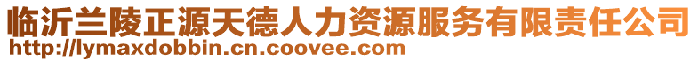 臨沂蘭陵正源天德人力資源服務有限責任公司