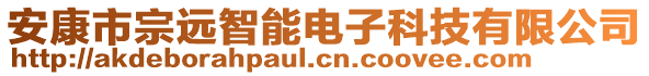 安康市宗遠(yuǎn)智能電子科技有限公司