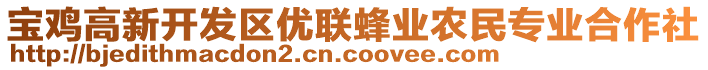 寶雞高新開發(fā)區(qū)優(yōu)聯(lián)蜂業(yè)農(nóng)民專業(yè)合作社