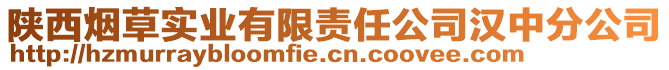 陜西煙草實(shí)業(yè)有限責(zé)任公司漢中分公司