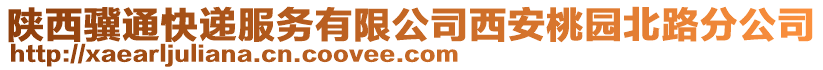 陜西驥通快遞服務(wù)有限公司西安桃園北路分公司