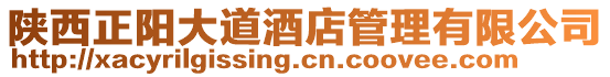 陜西正陽大道酒店管理有限公司