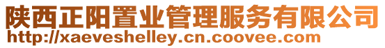 陜西正陽(yáng)置業(yè)管理服務(wù)有限公司