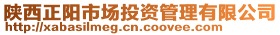 陜西正陽市場投資管理有限公司