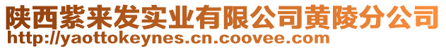 陜西紫來發(fā)實業(yè)有限公司黃陵分公司