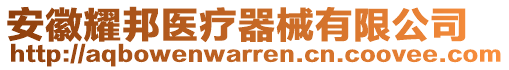 安徽耀邦醫(yī)療器械有限公司