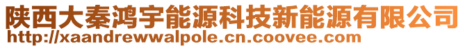 陜西大秦鴻宇能源科技新能源有限公司