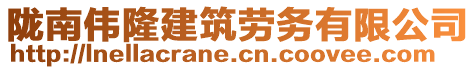 隴南偉隆建筑勞務(wù)有限公司