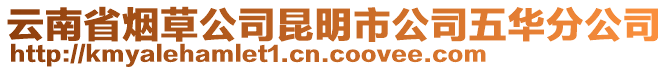 云南省煙草公司昆明市公司五華分公司