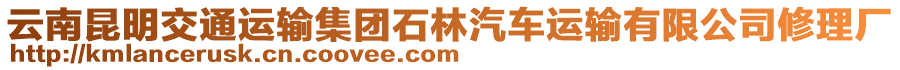 云南昆明交通運(yùn)輸集團(tuán)石林汽車運(yùn)輸有限公司修理廠