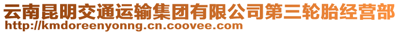 云南昆明交通運(yùn)輸集團(tuán)有限公司第三輪胎經(jīng)營(yíng)部