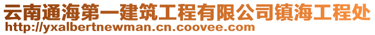 云南通海第一建筑工程有限公司鎮(zhèn)海工程處