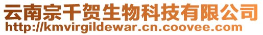 云南宗千賀生物科技有限公司