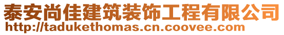 泰安尚佳建筑裝飾工程有限公司