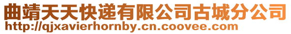 曲靖天天快遞有限公司古城分公司