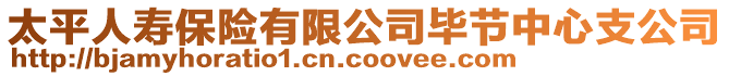 太平人壽保險(xiǎn)有限公司畢節(jié)中心支公司