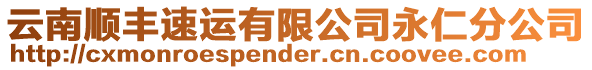 云南順豐速運有限公司永仁分公司
