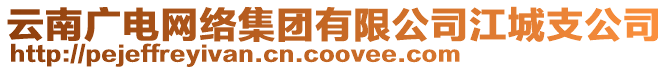 云南廣電網(wǎng)絡(luò)集團(tuán)有限公司江城支公司