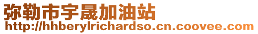 彌勒市宇晟加油站