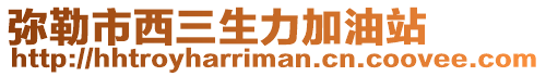 彌勒市西三生力加油站