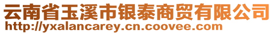 云南省玉溪市銀泰商貿(mào)有限公司