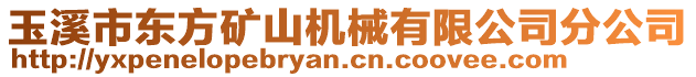 玉溪市東方礦山機械有限公司分公司