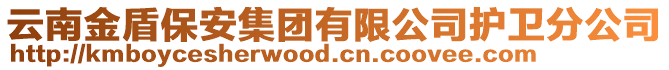 云南金盾保安集團有限公司護衛分公司
