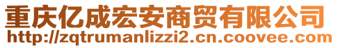 重慶億成宏安商貿(mào)有限公司