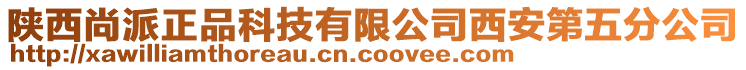 陜西尚派正品科技有限公司西安第五分公司