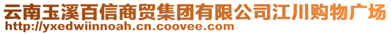 云南玉溪百信商貿(mào)集團有限公司江川購物廣場