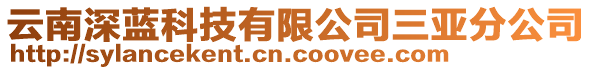 云南深藍(lán)科技有限公司三亞分公司