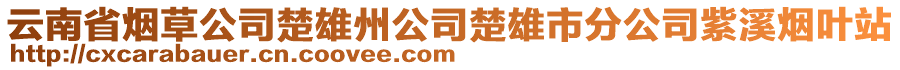 云南省煙草公司楚雄州公司楚雄市分公司紫溪煙葉站