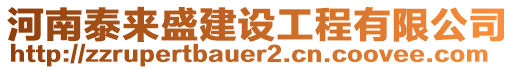 河南泰來盛建設(shè)工程有限公司