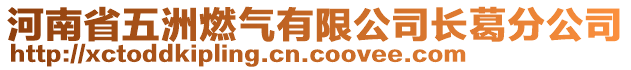 河南省五洲燃?xì)庥邢薰鹃L葛分公司