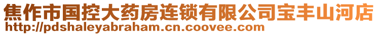 焦作市國控大藥房連鎖有限公司寶豐山河店