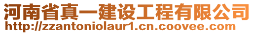 河南省真一建設(shè)工程有限公司