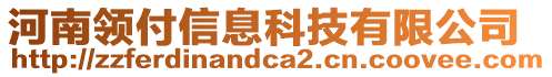 河南領(lǐng)付信息科技有限公司