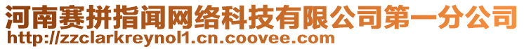 河南賽拼指聞網絡科技有限公司第一分公司