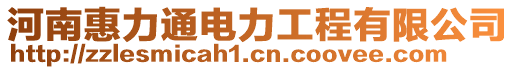 河南惠力通電力工程有限公司