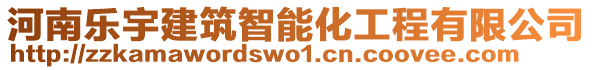 河南樂宇建筑智能化工程有限公司