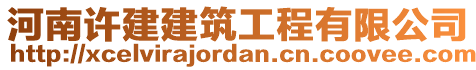 河南許建建筑工程有限公司