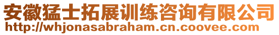 安徽猛士拓展訓練咨詢有限公司